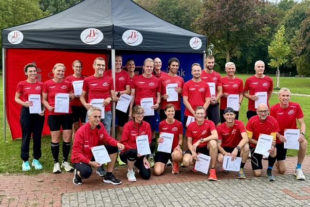 Westfalen Mannschaftsmeister im 10-km-Straßenlauf LV Oelde Westfalen Mannschaftsmeister im 10-km-Straßenlauf